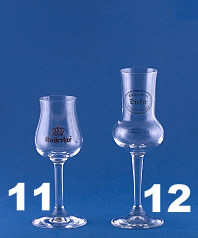 Destillate Glas